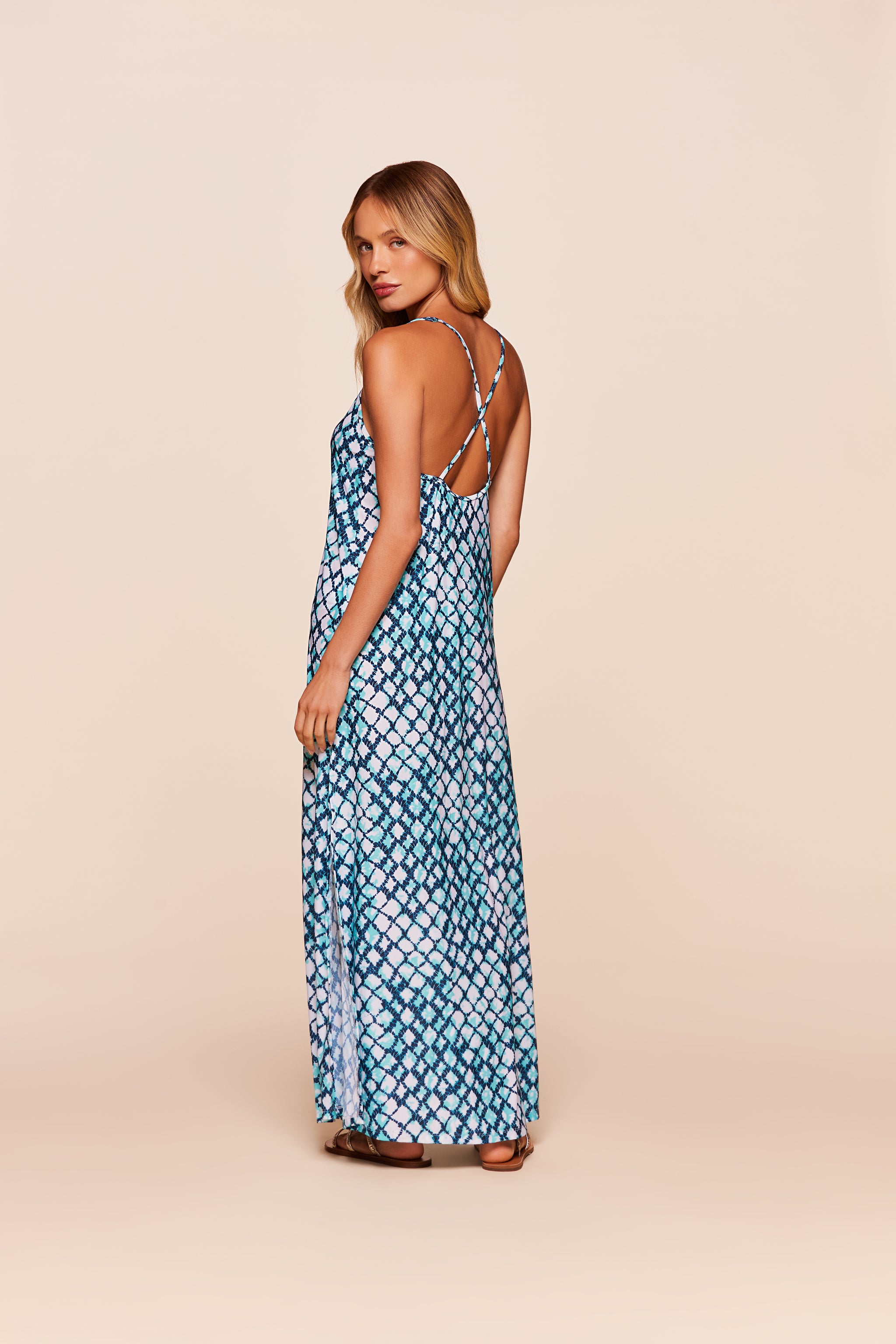 Aquamarine Dress Solemar CR Aquamarine Dress Solemar CR