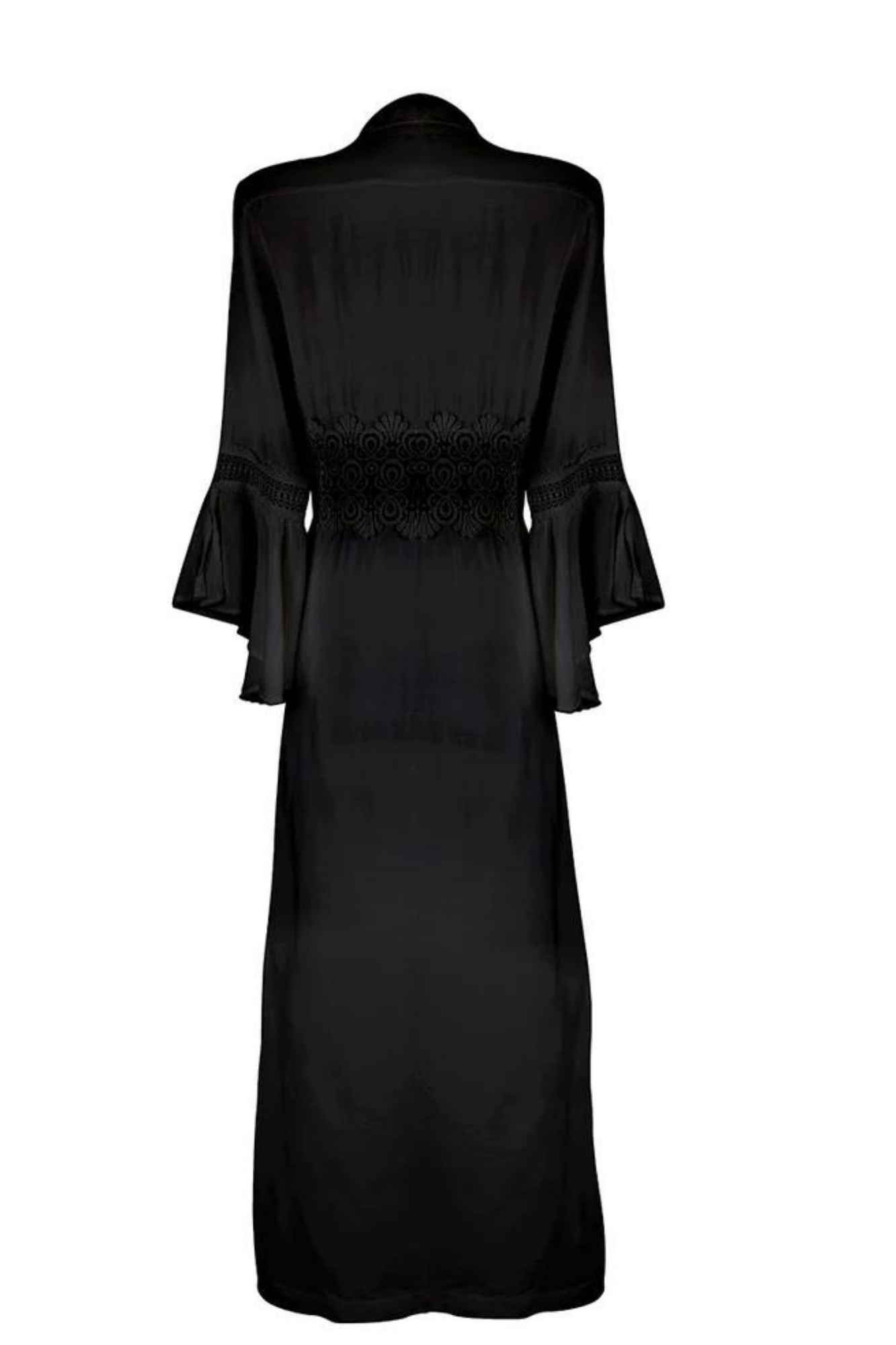 Black Lace Kimono Solemar CR Black Lace Kimono Solemar CR