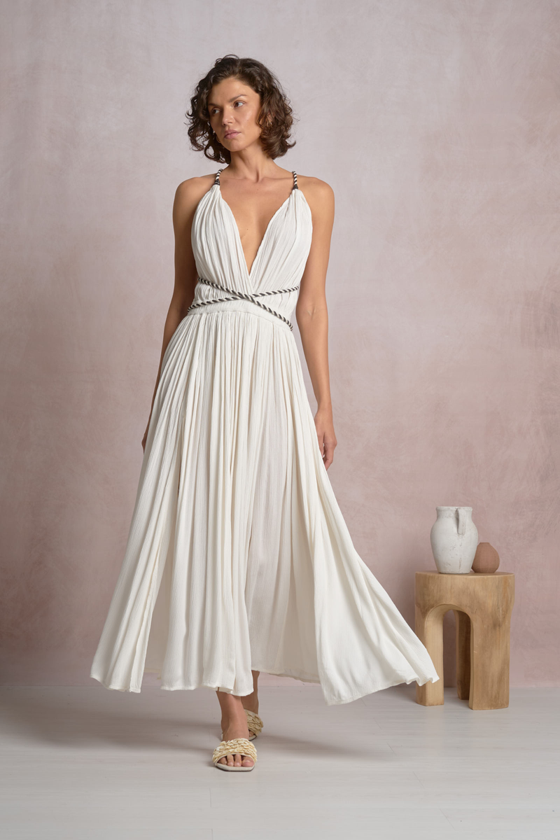 Rope Detail Maxi Dress – Solemar CR